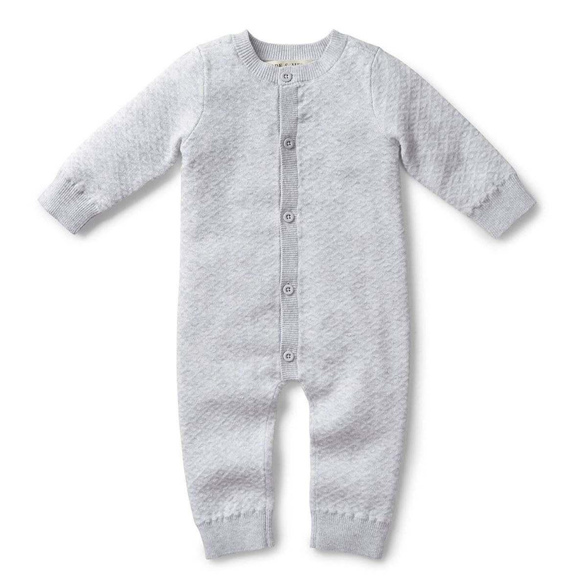 Jacquard Sweater Romper