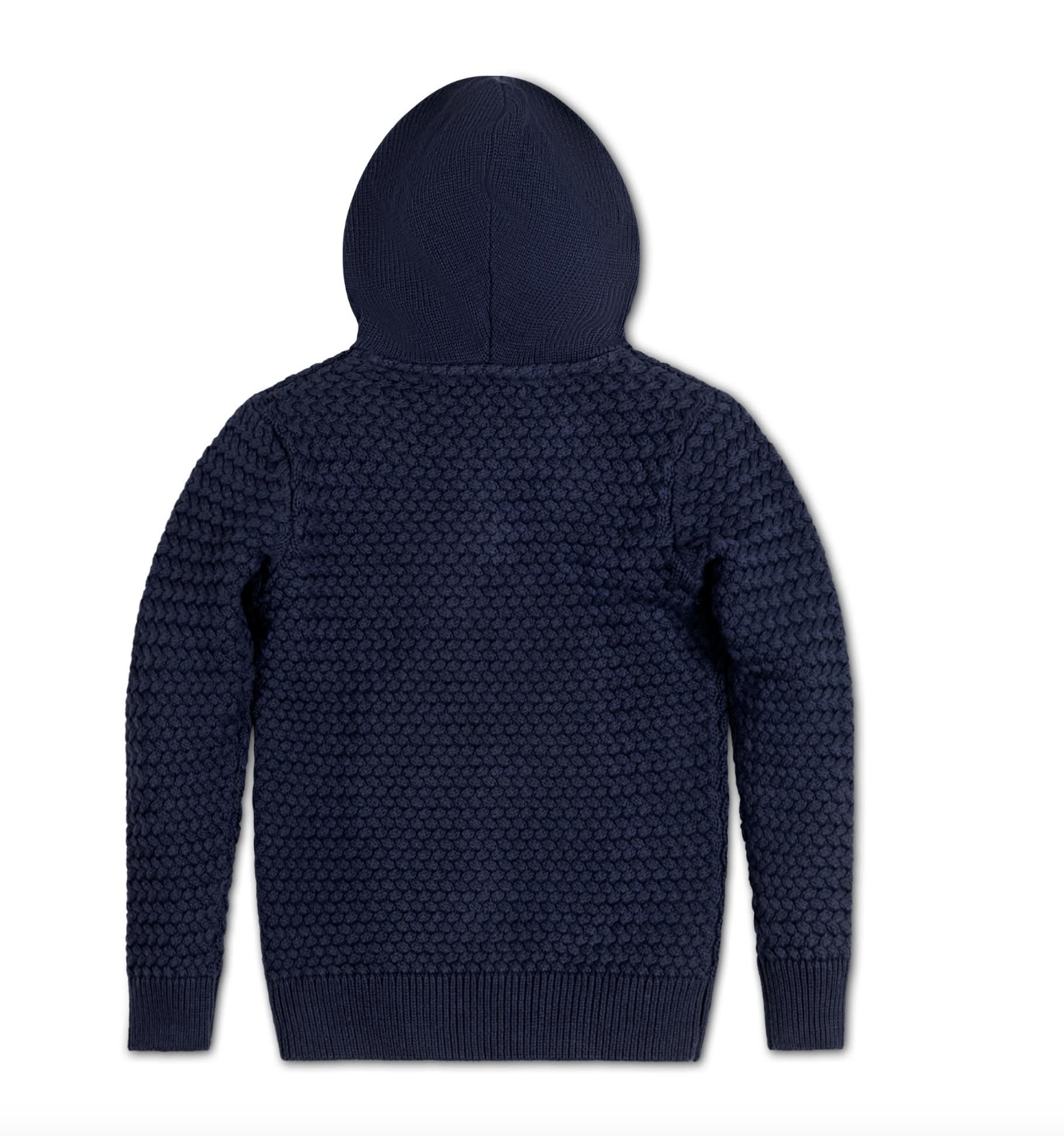 Hooded Half Zip Organic Sweater