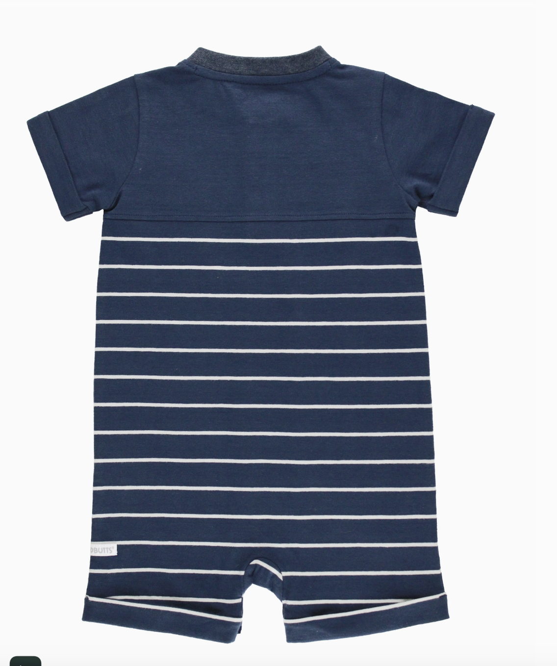 Stripe Henley Romper