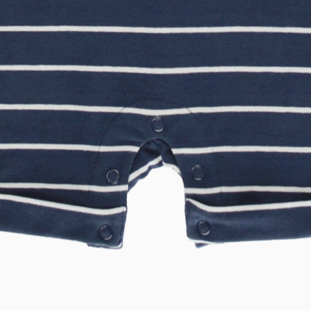 Stripe Henley Romper