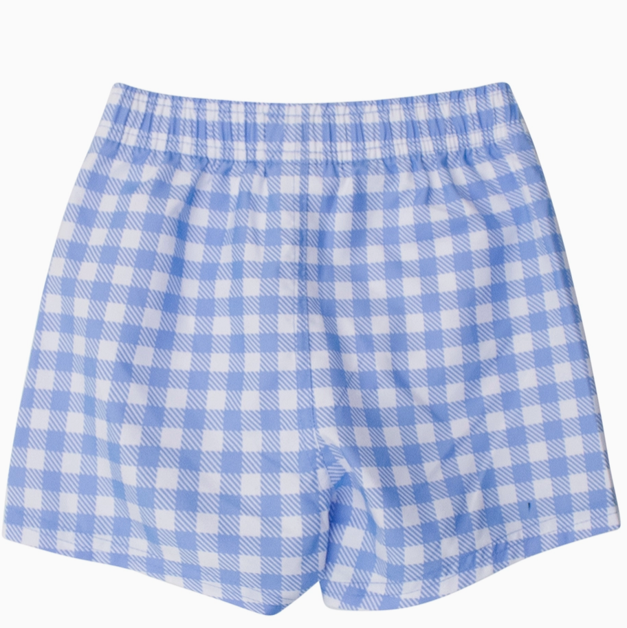 Checkered Swim Shorts