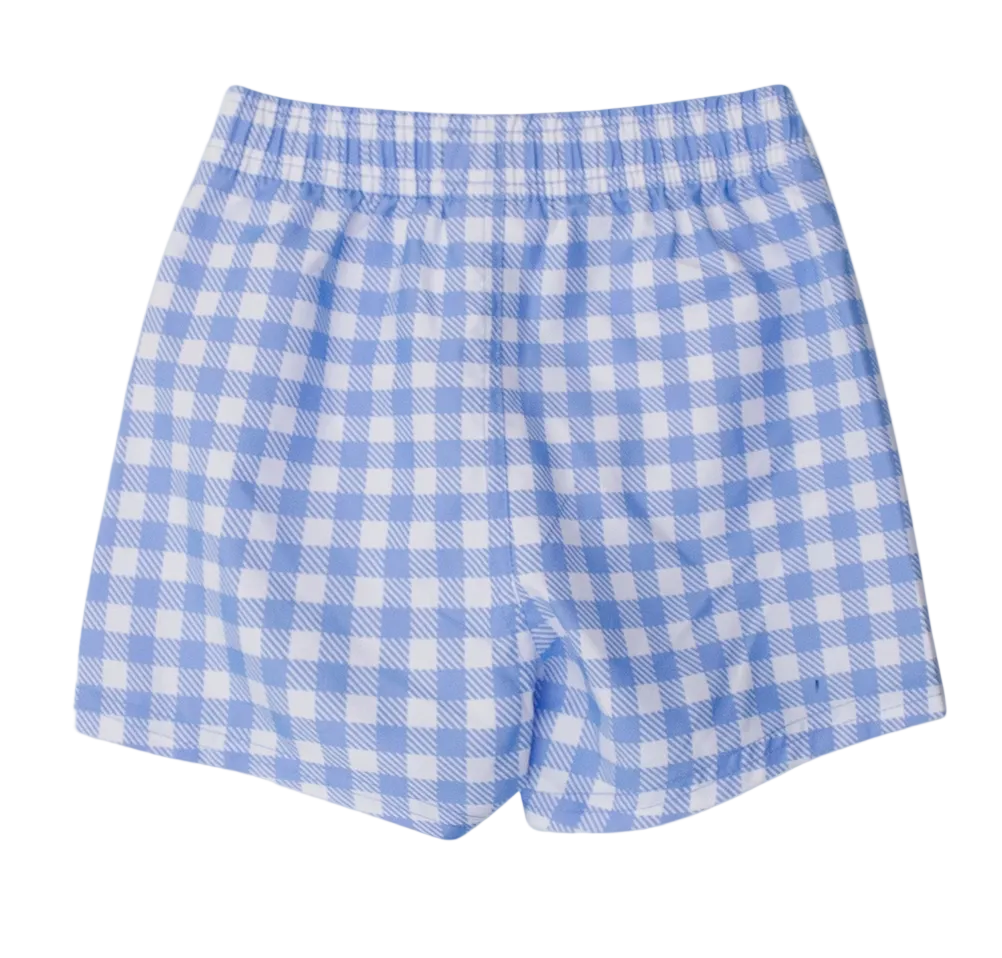 Checkered Swim Shorts
