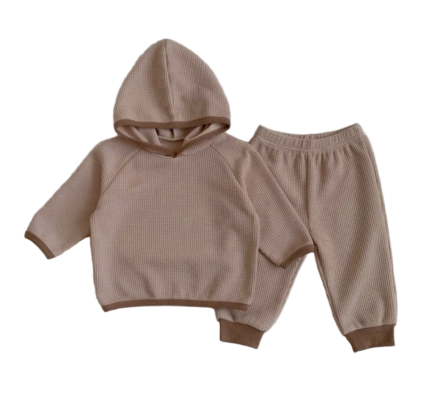 Autumn Waffle Knitted Fabric