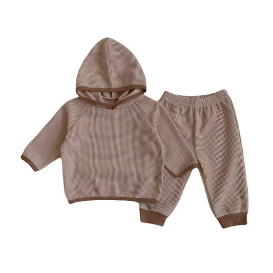 Autumn Waffle Knitted Fabric