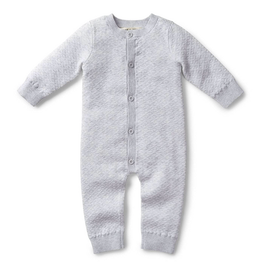 Jacquard Sweater Romper