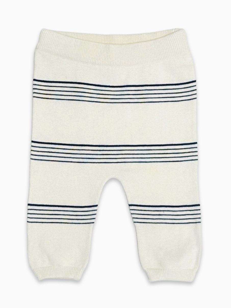 Stripe Knit Pant Set