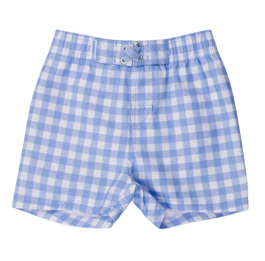 Checkered Swim Shorts