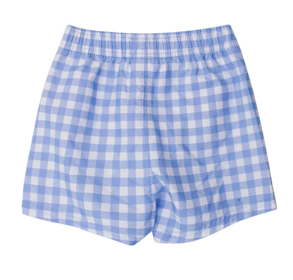 Checkered Swim Shorts