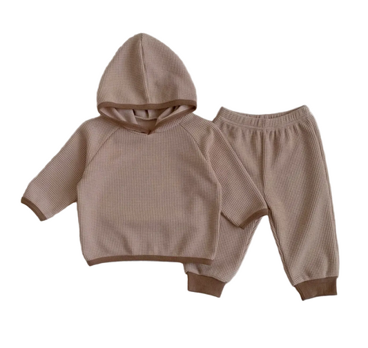 Autumn Waffle Knitted Fabric