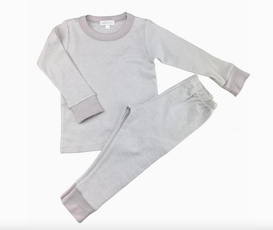 Mini Striped Pajama Set