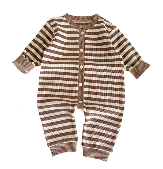 Striped Waffle Onesie