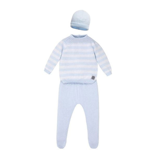 Striped Knit Set